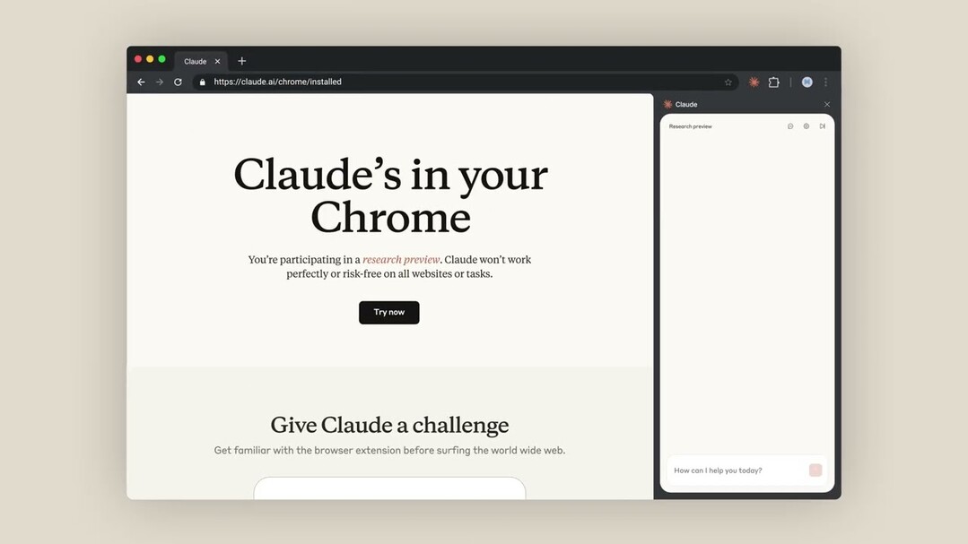 브라우저 속 AI 시대, 첫 시험대 오른 Claude for Chrome
