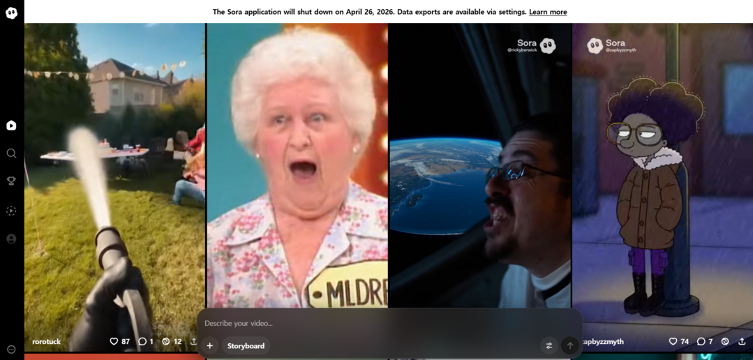 오픈AI, Sora 종료 선언… ‘보여주는 기술’의 한계